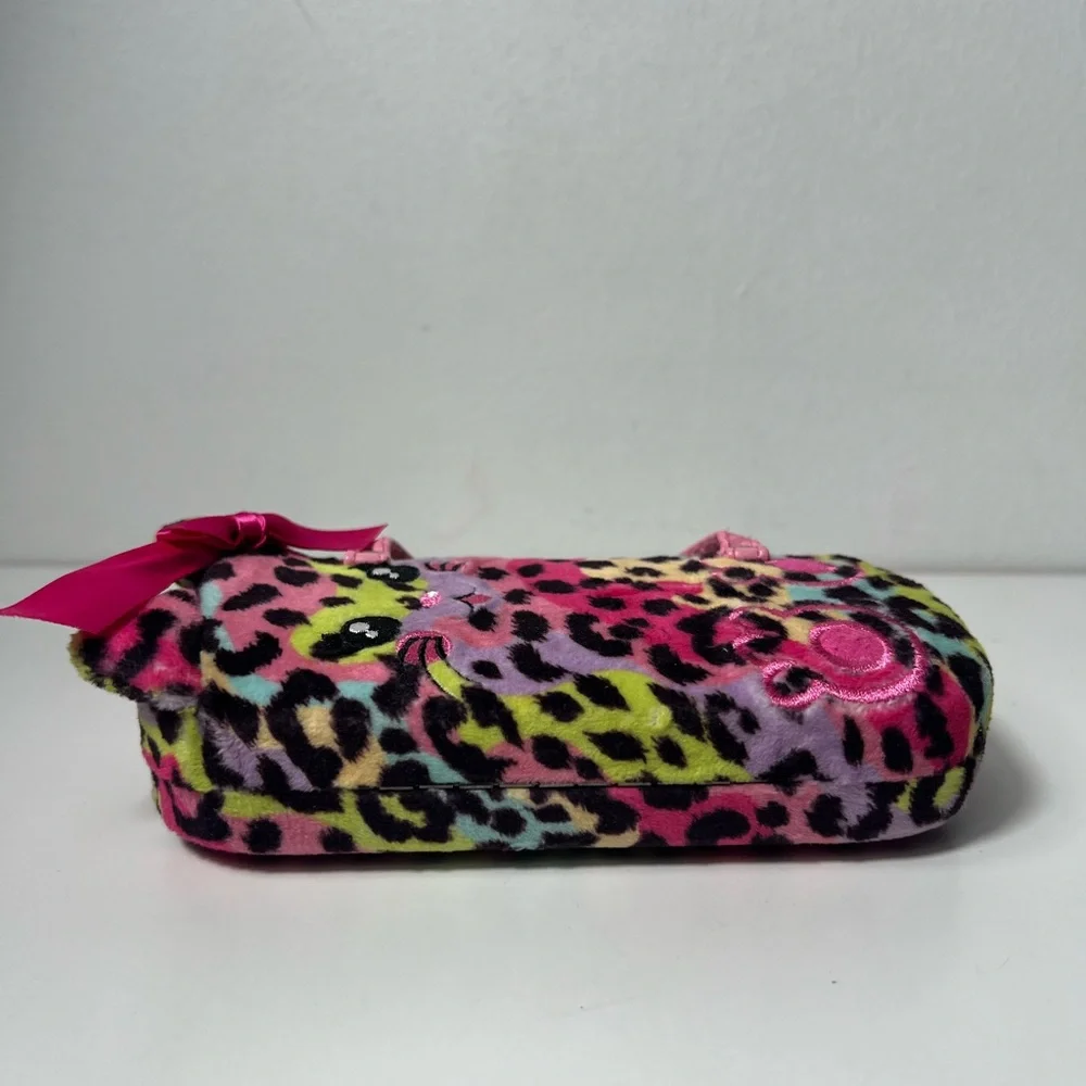 Claire's Club Kitty Cat Animal Cheetah Leopard Print Eye Glasses Sunglasses Case